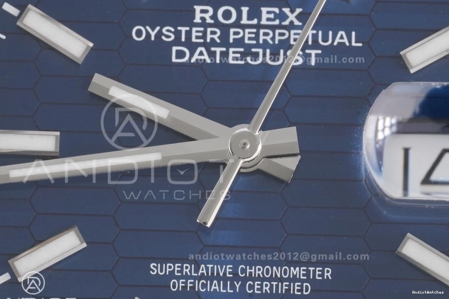 Blue 565 Dial on Bracelet 126234 1:1 Steel 904L 36 Edition DateJust Clean Texted SH TechFriendly Jubilee Best 0407